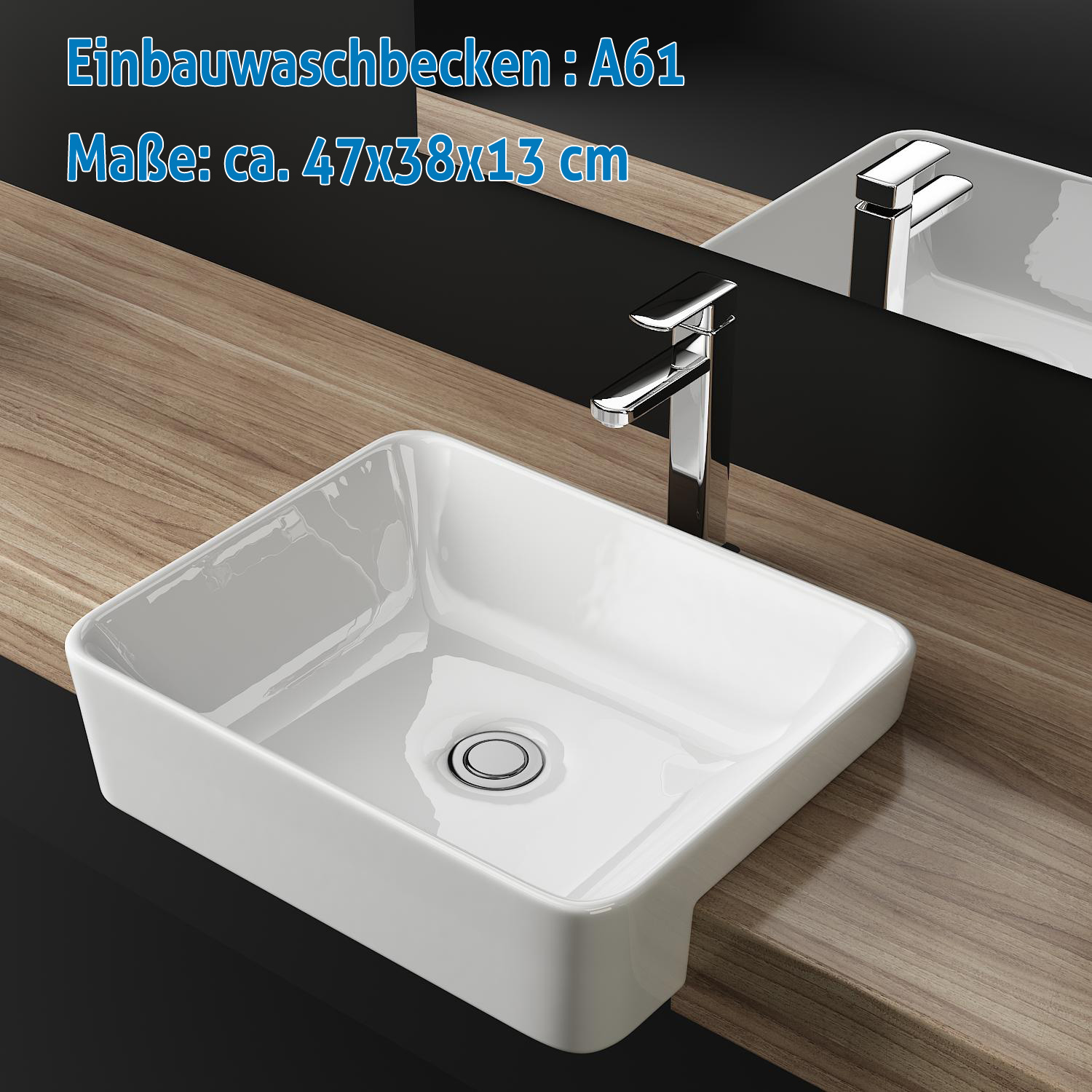 DESIGN BAD KERAMIK WASCHBECKEN & -TISCH WASCHPLATZ WASCHSCHALE